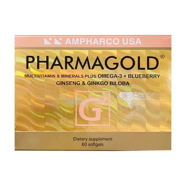 Pharmagold G2 Ampharco 6 vỉ x 10 viên