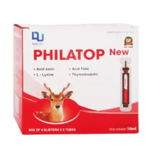 Philatop New Đại Uy 4 vỉ x 5 ống x 10ml