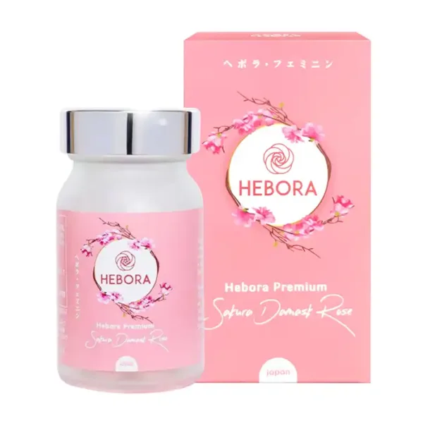 Premium Sakura Damask Rose Hebora 60 viên