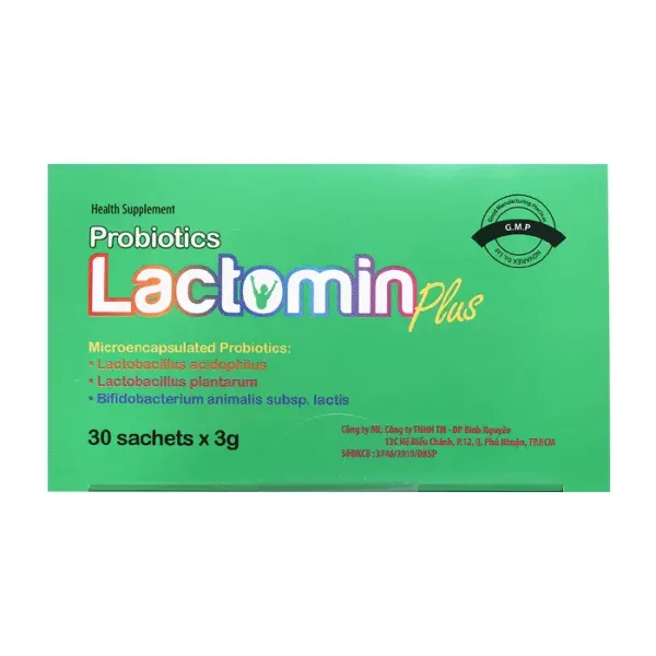 Probiotics Lactomin Plus Novarex 30 gói x 3g