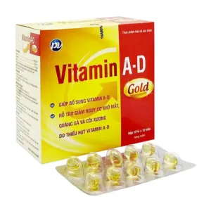 PV Vitamin A - D Gold 100 viên