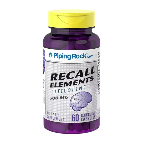 Recall Element Citicoline Piping Rock 60 viên