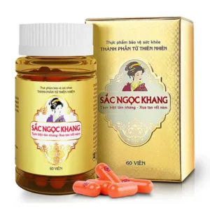 Viên uống đẹp da Sắc Ngọc Khang vi tảo lục 60 viên