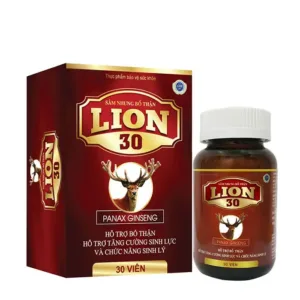 Sâm nhung bổ thận Lion 30 viên