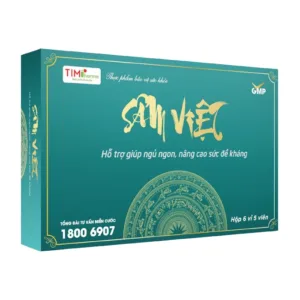 Sâm Việt Tim Pharma 6 vỉ x 5 viên