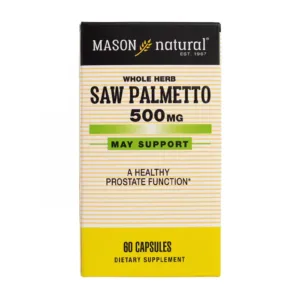 Saw Palmetto 500mg Mason Naturals 60 viên