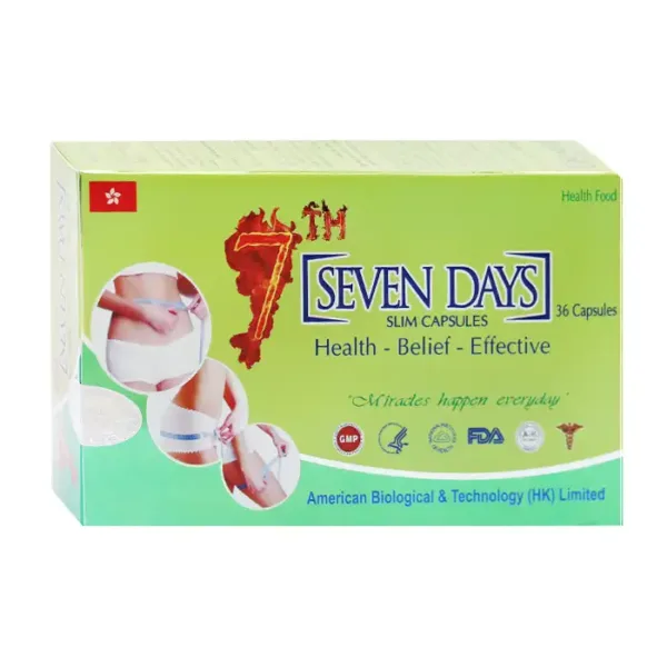 Seven Days American Biological 3 vỉ x 12 viên