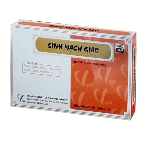 Sinh Mạch Giao VCP 2 vỉ x 10 viên