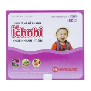 Siro tăng sức đề kháng Ích Nhi Nam Dược 15 ống