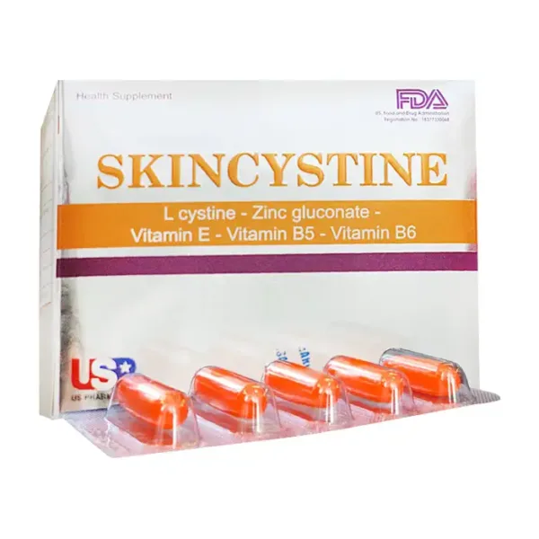 Skincystine US Pharma 12 vỉ x 5 viên