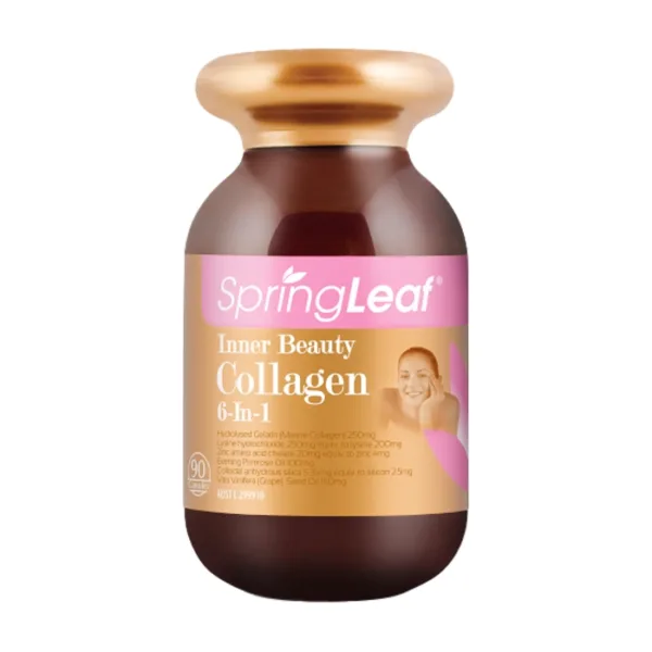 SpringLeaf Inner Beauty Collagen 6-In-1 90 viên