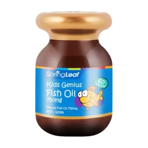 SpringLeaf Kids Genius Fish Oil 750mg 60 viên