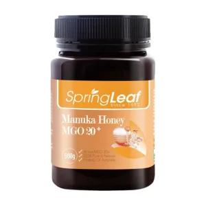 SpringLeaf Manuka Honey MGO 20+ 500g