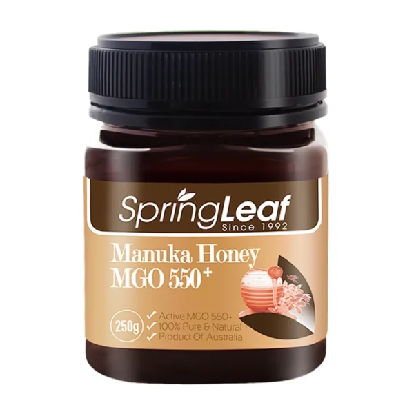 SpringLeaf Manuka Honey MGO 550+ 250g