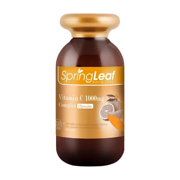 SpringLeaf Vitamin C 1000mg Complex 200 viên