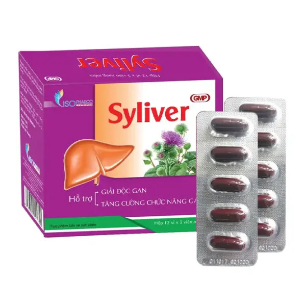 Syliver Isopharco 12 vỉ x 5 viên