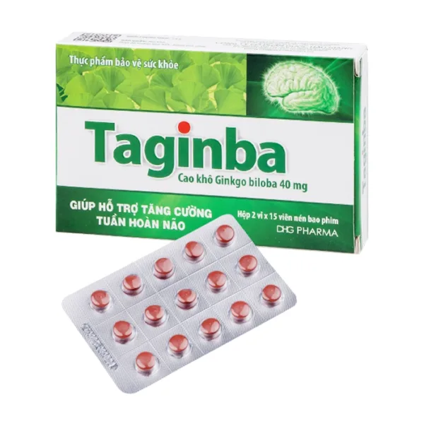 Taginba DHG Pharma 2 vỉ x 15 viên