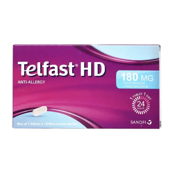 Telfast HD 180mg 10 viên