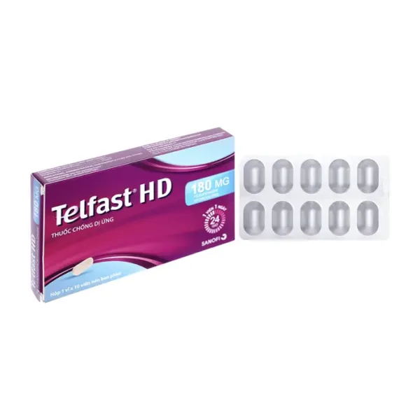 Telfast HD 180mg 10 viên