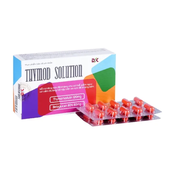 Thymod Solution Phương Đông Pharma 3 vỉ x 10 viên