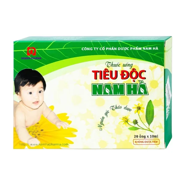 Thuốc Tiêu Độc Nam Hà 20 ống x 10ml