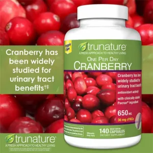 Trunature One Per Day Cranberry 140 viên