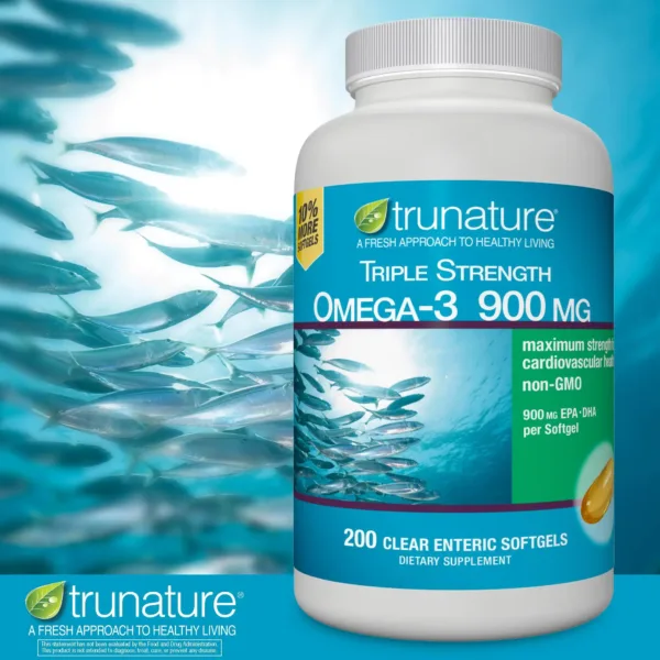 Trunature Triple Strength Omega 3 200 viên