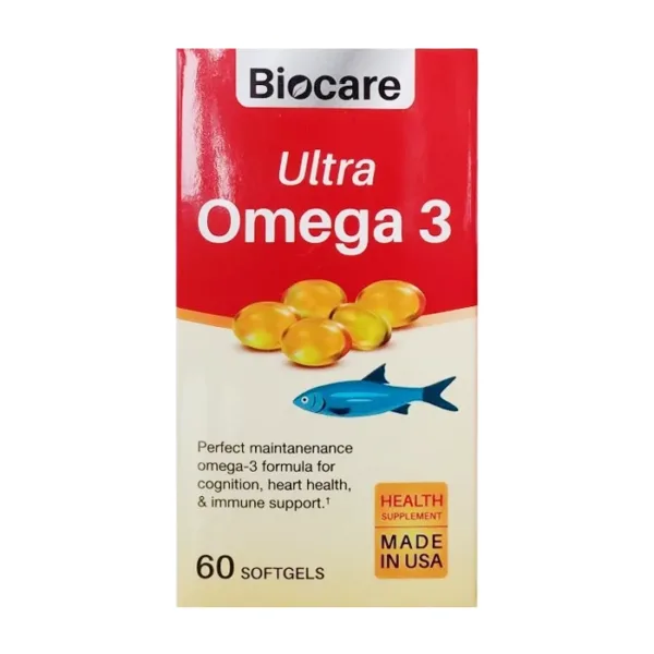 Ultra Omega 3 BioCare 60 viên