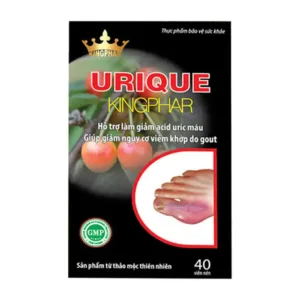 Viên uống hỗ trợ bệnh gút Urique Kingphar 40 viên