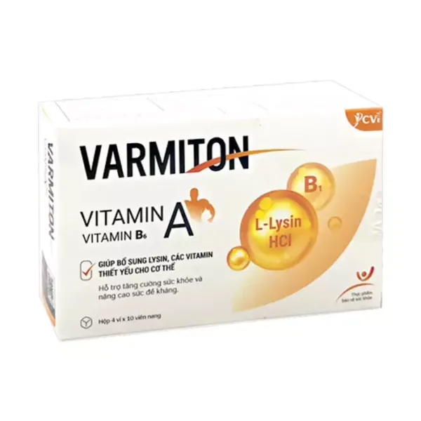 Varmiton CVI 4 vỉ x 10 viên