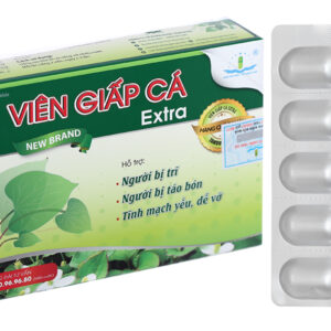 Giấp Cá Extra Tâm Dược 30 viên