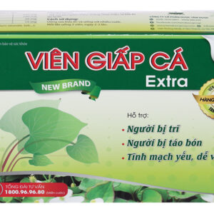 Giấp Cá Extra Tâm Dược 30 viên