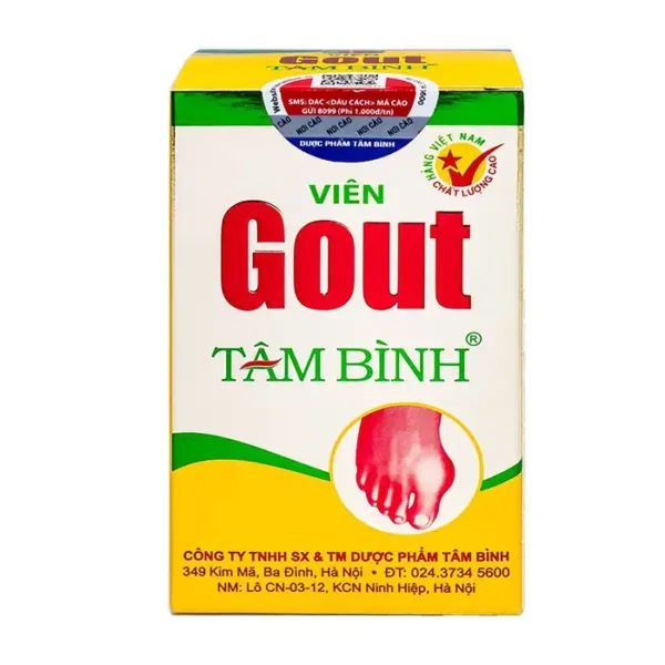 Viên gout Tâm Bình