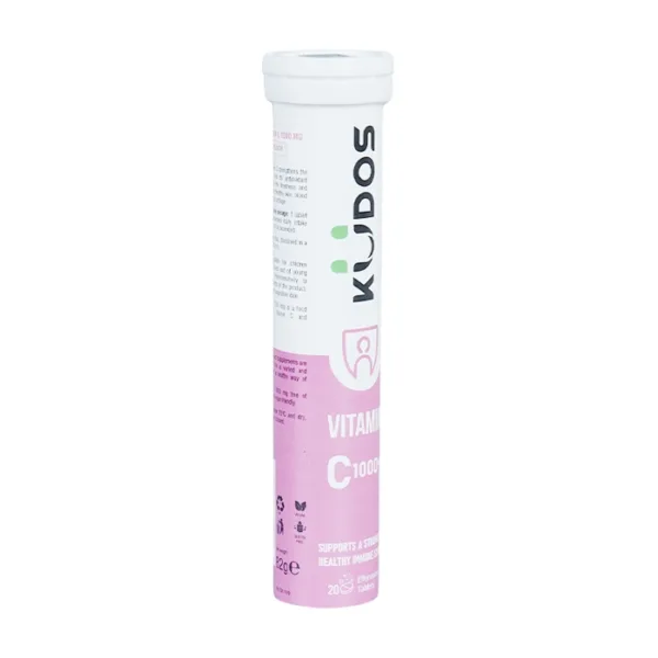 Viên Sủi Kudos Vitamin C 1000mg Water Melon 20 viên