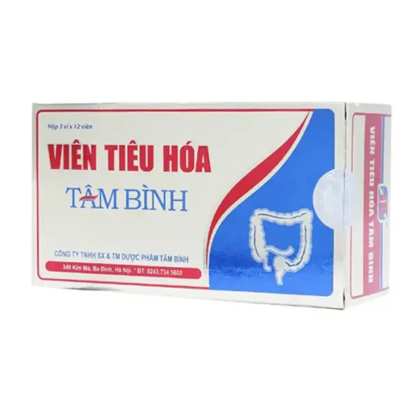 Viên tiêu hóa Tâm Bình 36 viên