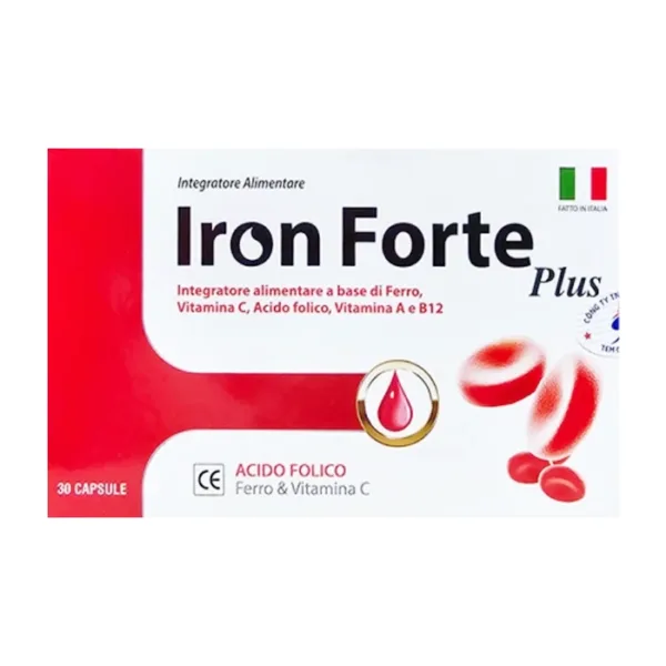 Viên Uống Iron Forte Plus Fobelife 2 vỉ x 15 viên