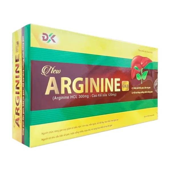 Viên Uống New Arginine Gold Santex 20 vỉ x 5 viên