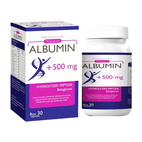 Viên Uống Pogalus Albumin +500mg 30 viên