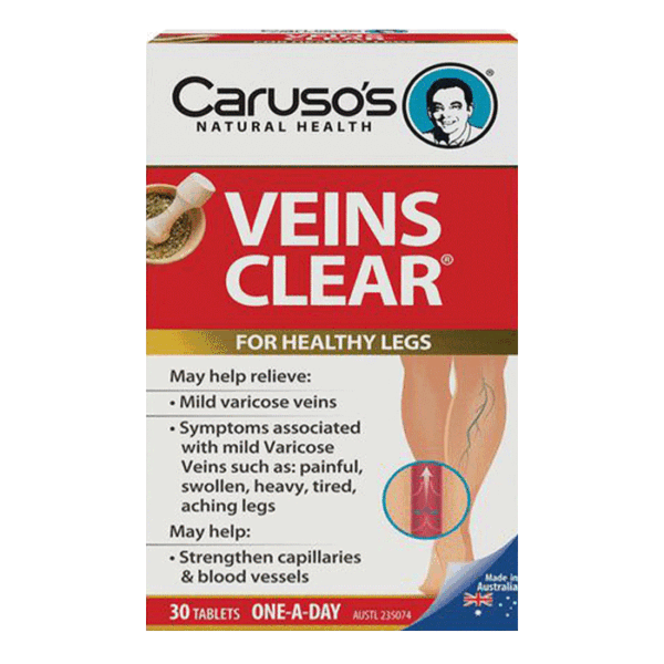 Caruso’s Natural Health Veins Clear