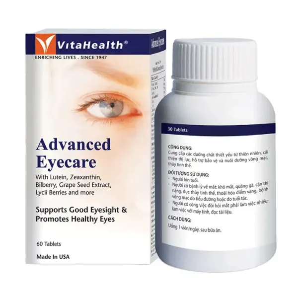 VitaHealth Advanced Eyecare 30 viên