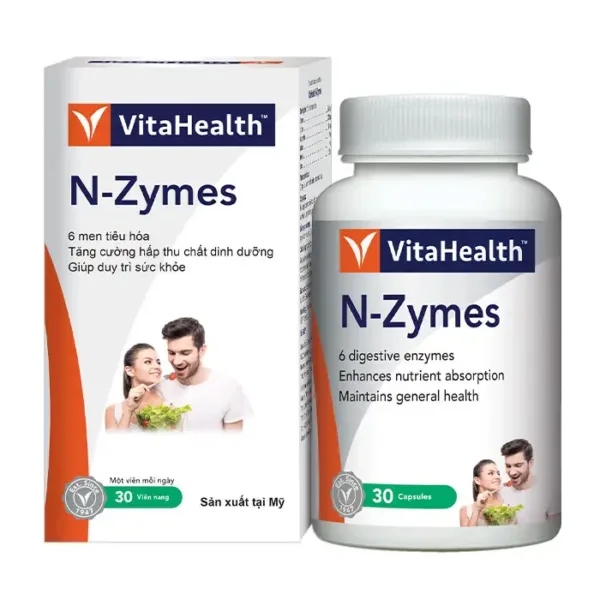 VitaHealth N-Zymes 30 viên