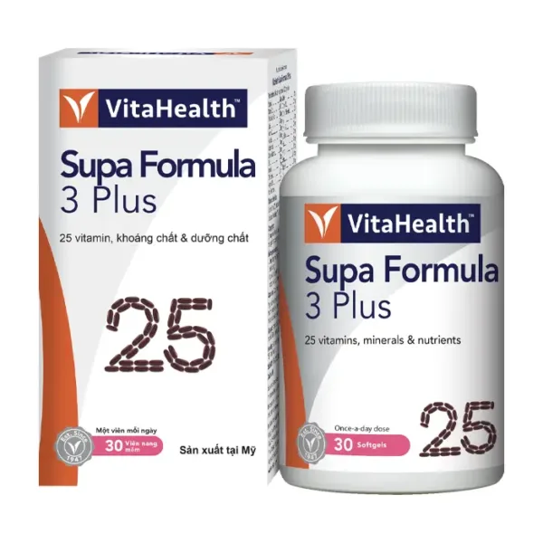 Supa Formula 3 Plus VitaHealth 30 viên