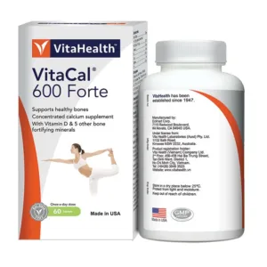 VitaHealth VitaCal 600 Forte 60 viên