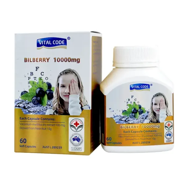 Vital Code Bilberry 10000mg 60 viên