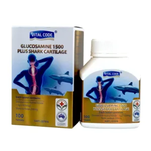 Vital Code Glucosamine 1500 Plus Shark Cartilage 100 viên