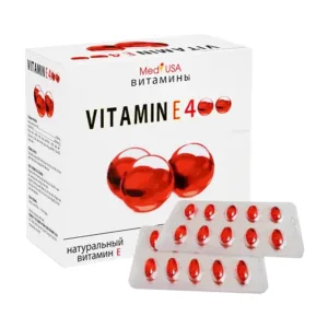 Vitamin E 400 Đỏ MediUSA 10 vỉ x 10 viên