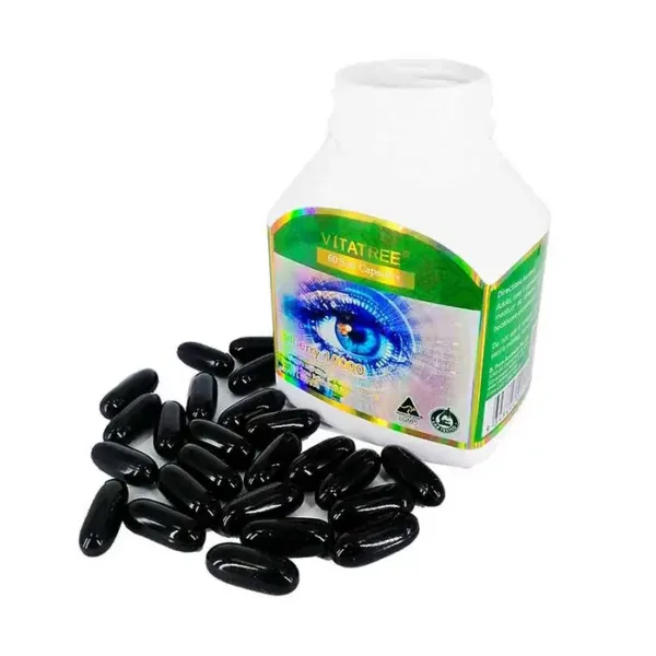 Viên bổ mắt Vitatree Bilberry 1000mg Hộp 60 viên