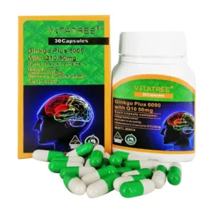 Vitatree Ginkgo Plus 6000 With Q10 50mg 30 viên