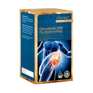 Viên uống bổ khớp Vitatree Glucosamine 1500mg Plus Shark Cartilage 100 viên