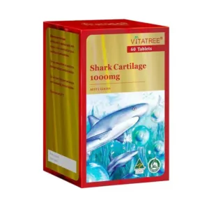 Sụn cá mập Vitatree Shark Cartilage 1000mg Hộp 100 viên